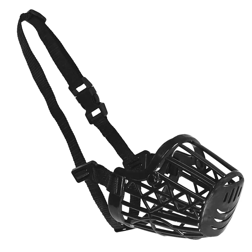 Намордник пластмасов черен XL - Image 2