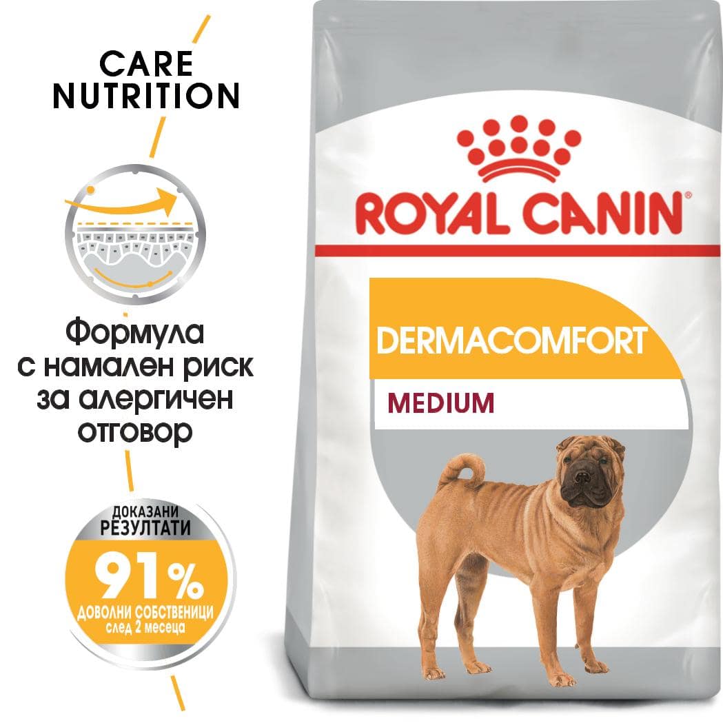 ROYAL CANIN® CCN MEDIUM DERMACOMFORT 3кг