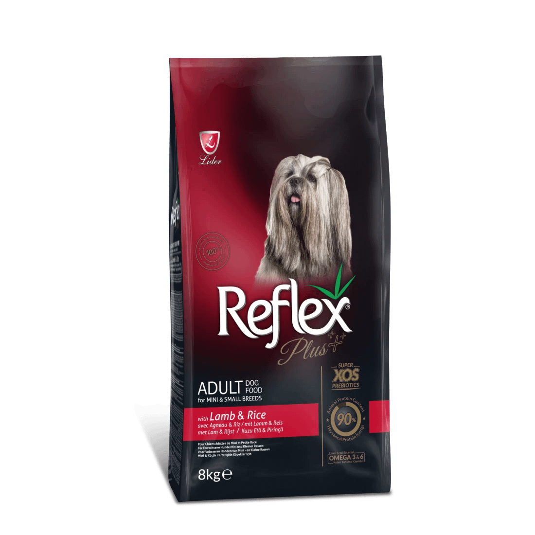 Reflex Plus Lamb Small Breed Adult Dog - Пълноценна храна за израснали кучета от малки породи с агнешко 8 кг