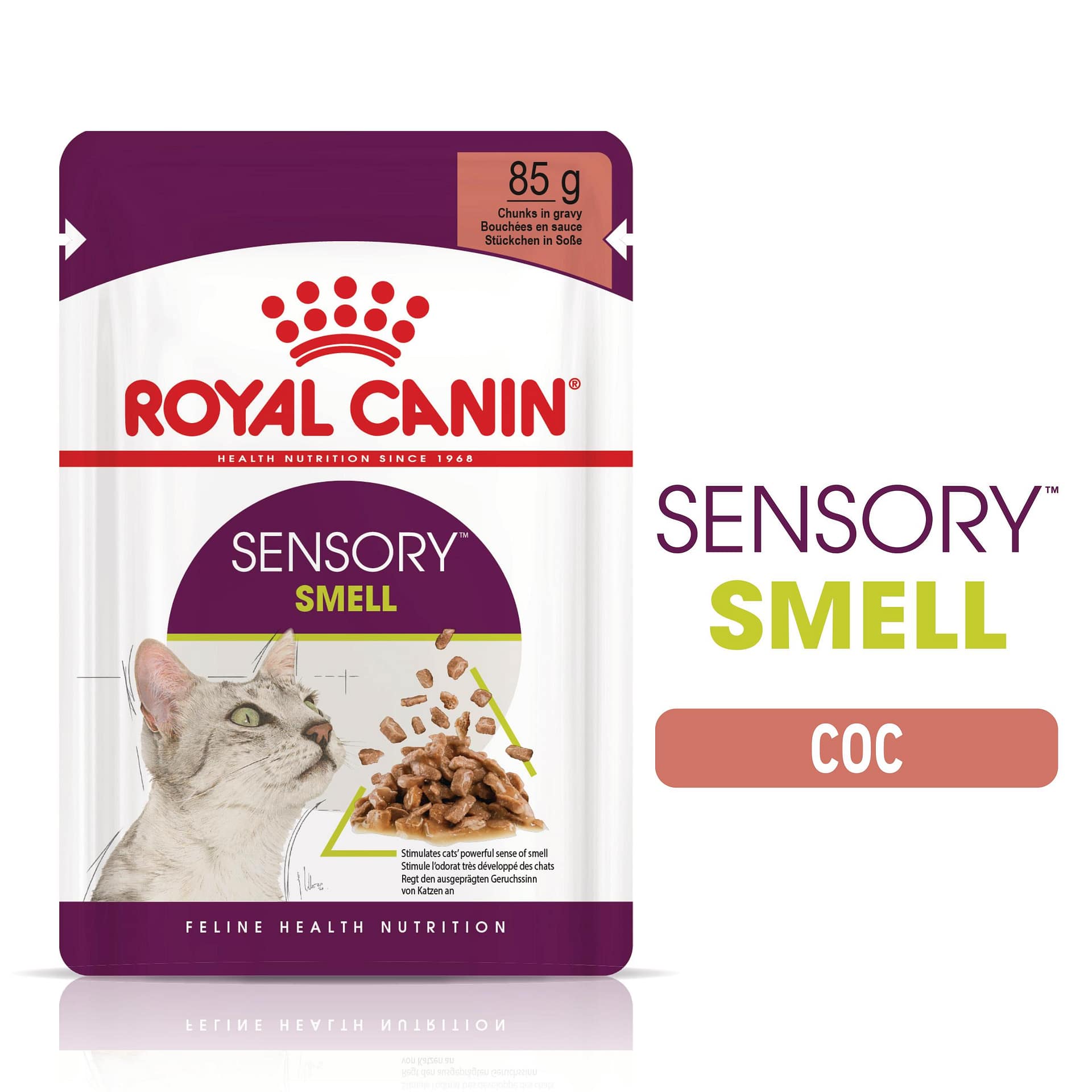 ROYAL CANIN® FHN SENSORY SMELL хапки в сос 85г стек/12бр