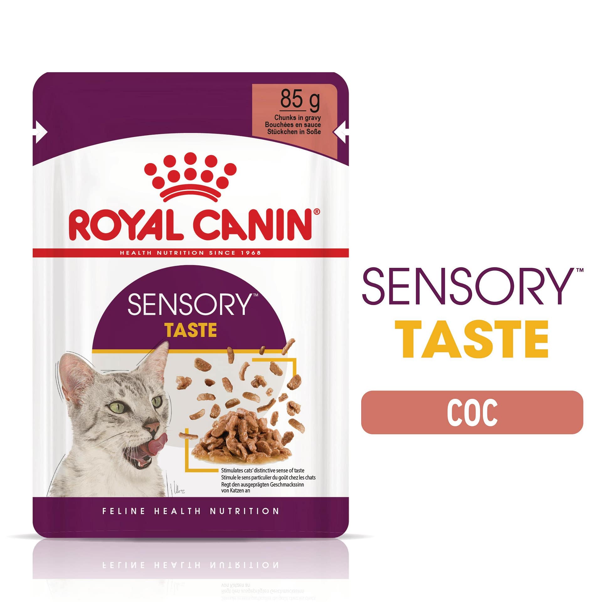 ROYAL CANIN® FHN SENSORY TASTE 85г стек/12бр