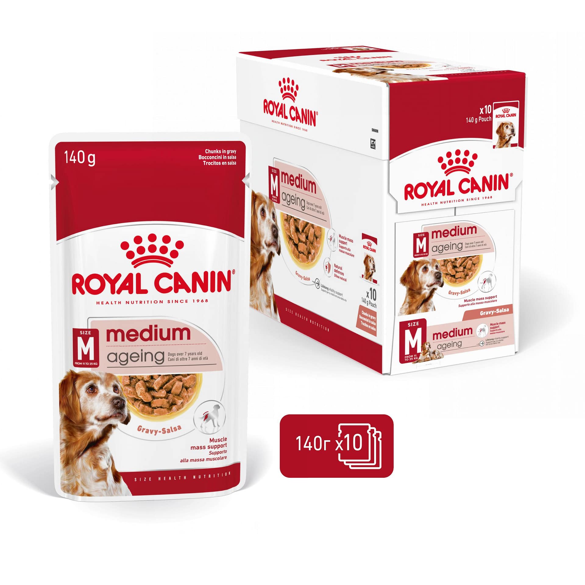 ROYAL CANIN® SHN MEDIUM AGEING хапки в сос 140г