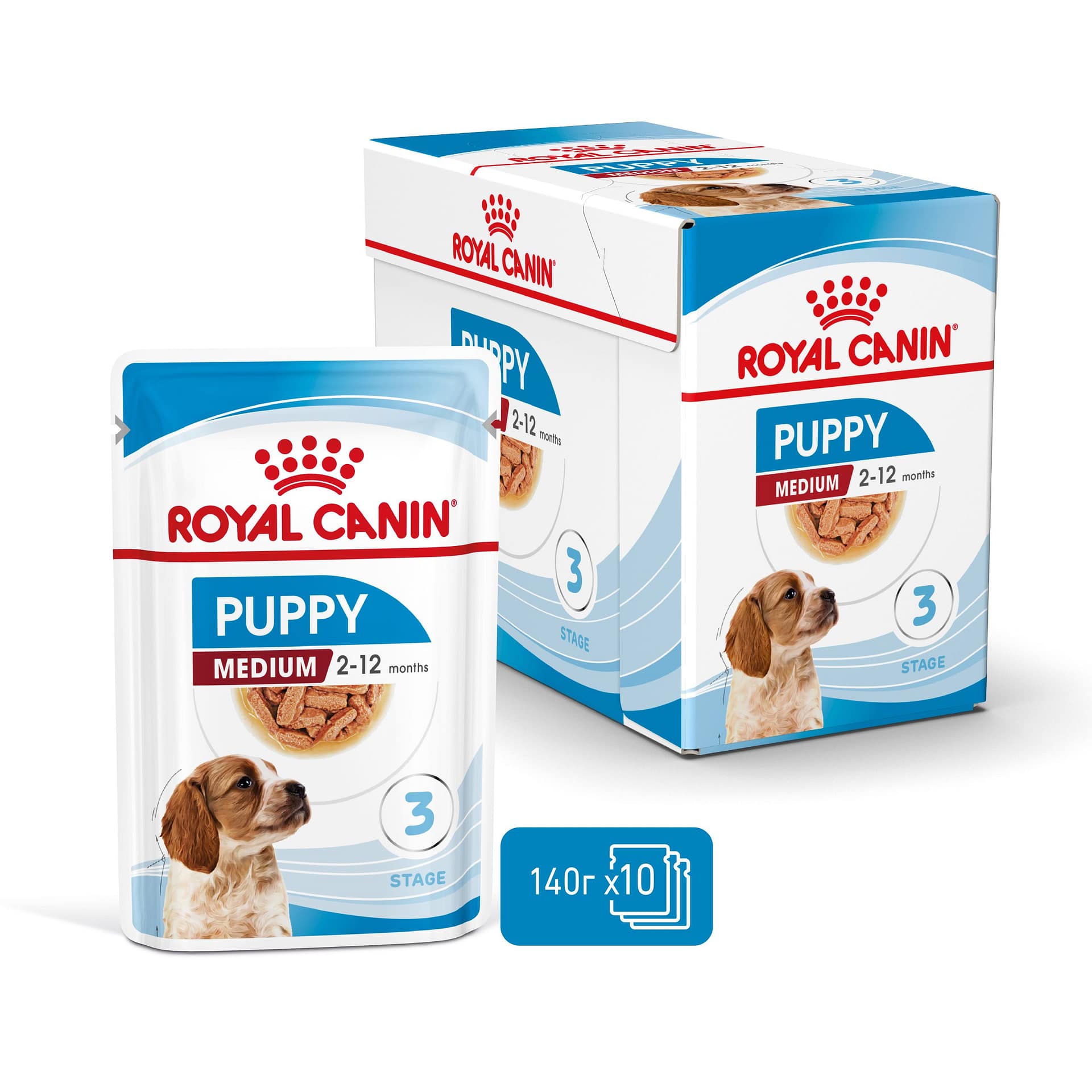 ROYAL CANIN® SHN MEDIUM PUPPY хапки в сос 140г
