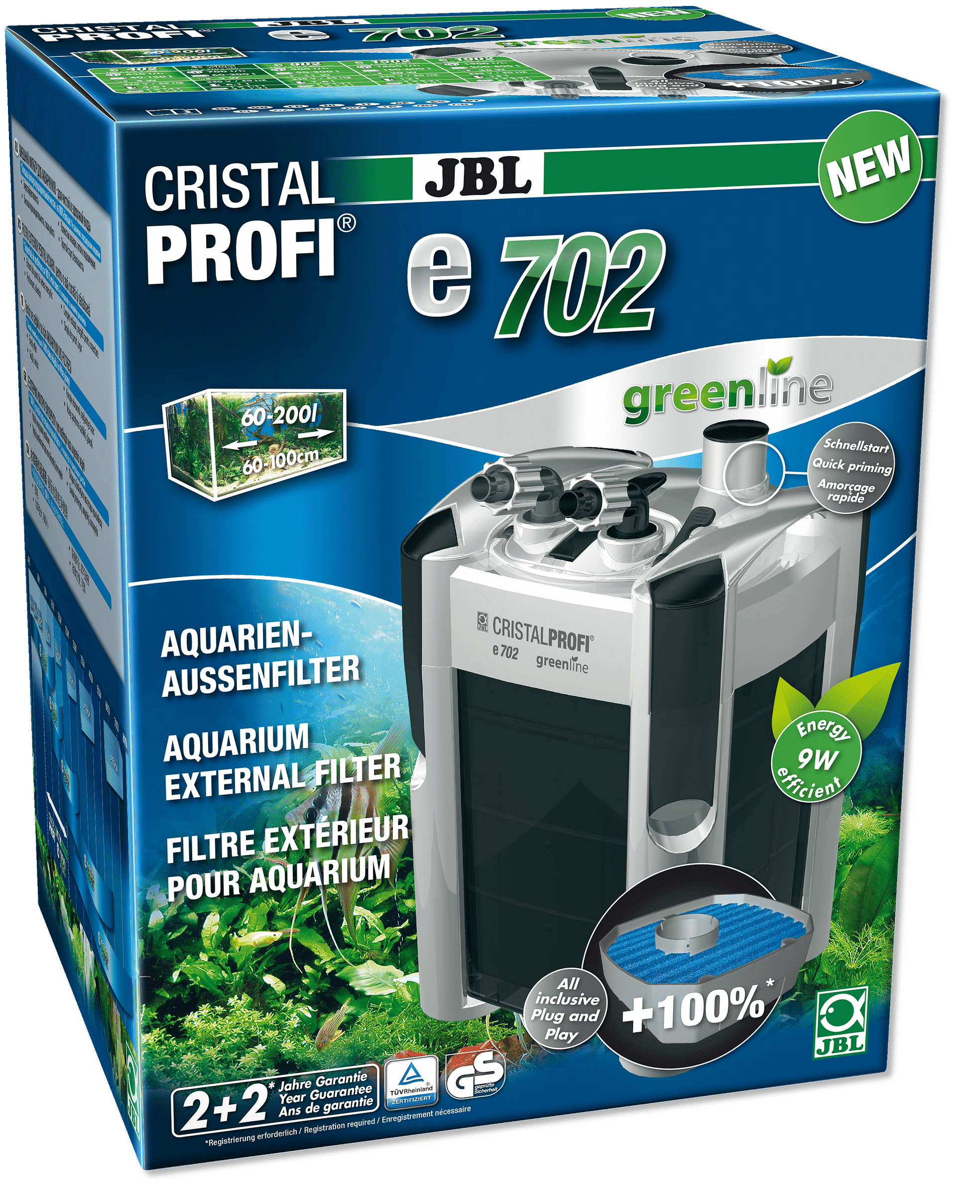 JBL CristalProfi e702 greenline
