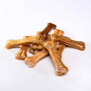 anipro кокал от телешка кожа 21см, 150 - 160 г / 10 бр в опаковка