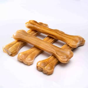 anipro кокал от телешка кожа 30 см, 340 - 360 г / 5 бр в опаковка