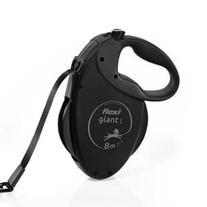 flexi Giant L Black Edition 8 м лента, до 50 кг, черен