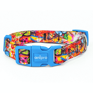 аnipro Soft Touch Dog of the city нашийник лента 10мм/20-35см с тюркоазена тока