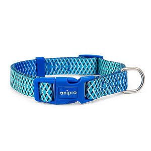 аnipro Soft Touch Let's go нашийник лента 10мм/20-35см със синя тока