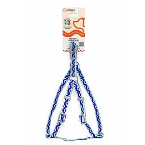 аnipro Soft Touch Blue whale нагръдник лента 10мм/20-35см със сива тока