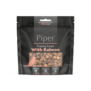 Piper Training Treats Salmon натурални лакомства за кучета със сьомга, подходящи за обучение,  130 г
