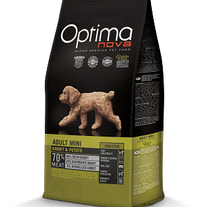 OPTIMA NOVA ADULT MINI DIGESTIVE RABBIT & POTATO - Заек и картоф 8кг