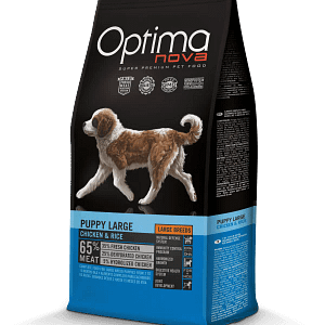 optima nova large puppy 12kg храна за подрастващи кучета