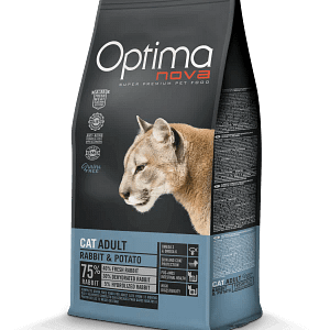 OPTIMA NOVA CAT Adult Rabbit & Potato - Заек и картоф 8кг
