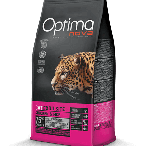 OPTIMA NOVA CAT Exquisite Chicken & Rice - Пиле и Ориз 8кг