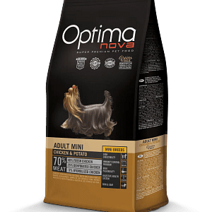 OPTIMA NOVA ADULT MINI CHICKEN & POTATO - Пиле и картоф 8кг