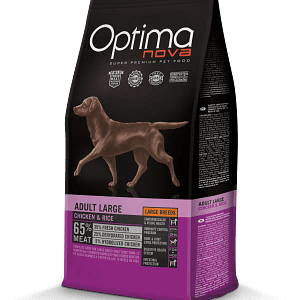 optima nova large adult 12kg суха храна за кучета