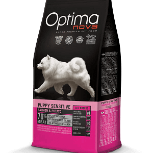 OPTIMA NOVA PUPPY SENSITIVE SALMON & POTATO - Сьомга и картоф 12кг