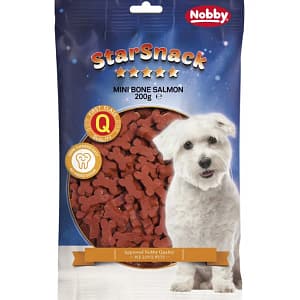Лакомство StarSnack Mini Bones сьомга - 200 гр