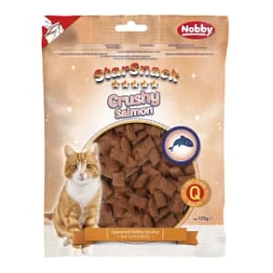 Лакомство за котка StarSnack Crushy Salmon - 125 гр.
