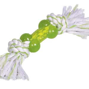 Ментова играчка с въже TPR кокал