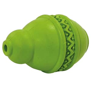 Играчка от каучук Snack Jumper зелена