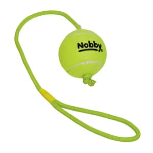 Играчка въже с тенис топка - размер L