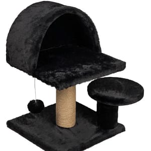 Скрачер 2 стълба + свод + кръг + топче черен