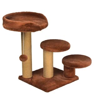 Скрачер 3 стълбa + 3 кръга + топче канелен