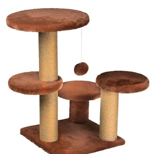 Скрачер 3 стълбa + 4 кръга + топче канелен