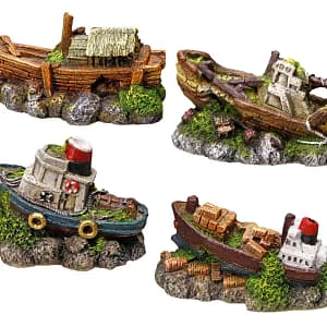 Декорация за аквариум "BOATS"