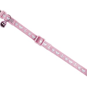 Нашийник за котка “Royale“ със звънче розов