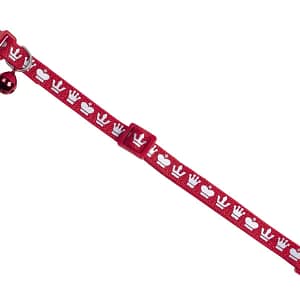 Нашийник за котка “Royale“ със звънче червен