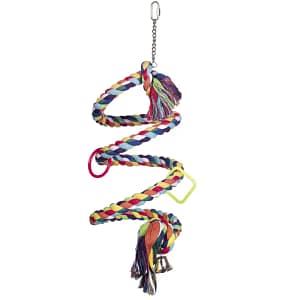 Игрчка за папагал - спирала