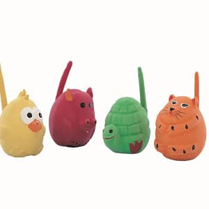 Играчка латекс животни с опашки