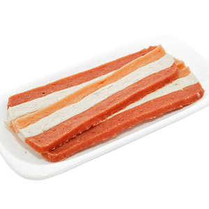 Лакомство Филе от пиле, патица и треска - 500 гр.