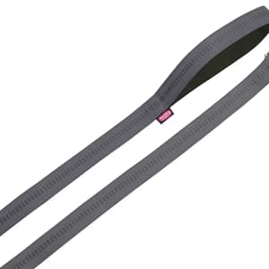 Повод SOFT GRIP 120 см./10 мм. тъмно сив