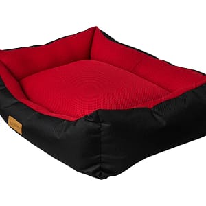 Легло DONDURMA червено/черно