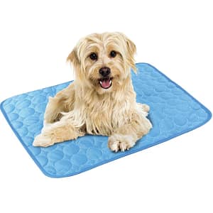 Охлаждаща постелка LIGHT синя 100*70см