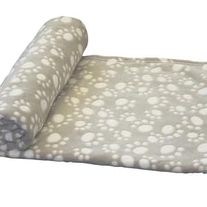 Поларено одеяло "EMMI" бежаво 100*150см