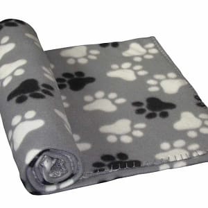 Поларено одеяло "PIPPA" сиво 100*150см