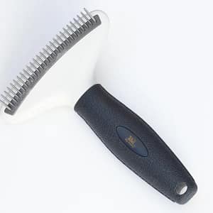 Гребло извито с кожена дръжка 27 зъбци MY HOBBY