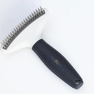 Гребло извито с кожена дръжка 21 зъбци MY HOBBY