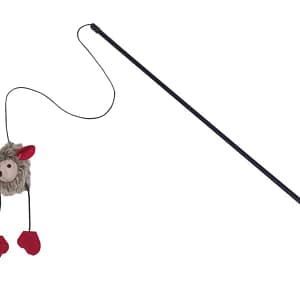 Въдица с плюшена мишка със звук