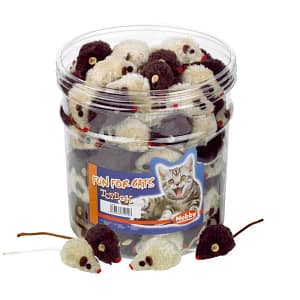 Играчка плюшена мишка кафяво-бежов