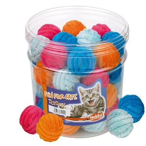 Играчка плюшено топче цветно