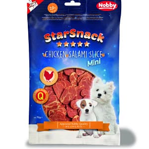 Лакомство StarSnack MINI Chicken Salami Slice - 70 гр.