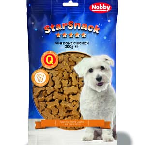 Лакомство StarSnack Mini Bones Пиле - 200 гр.