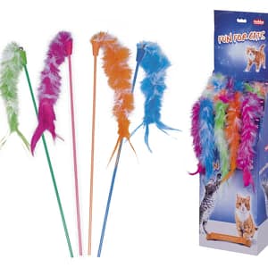 Въдица с пера и звънчета