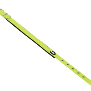 Нашийник COVER с PVC покритие 30-40 см./20 мм. неон-жълт